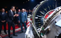 SM le Roi Mohammed VI préside la cérémonie de présentation du complexe industriel de « moteurs d’avions » du groupe Safran