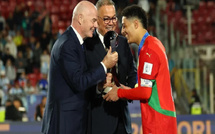 Gianni Infantino félicite le Maroc pour son sacre historique au Mondial U20