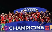 Récéption Royale pour la sélection nationale de football Championne du Monde