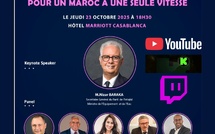 Conférence-débat « POUR UN MAROC À UNE SEULE VITESSE »
