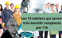 [Vidéo] : Les 15 métiers qui seront très bientôt remplacés par l'IA