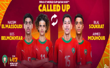 Mondial U17 : Soukrat et Mouhoub appelés en renfort pour le Maroc