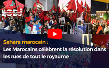 Sahara marocain : Les Marocains célèbrent la résolution dans les rues de tout le royaume