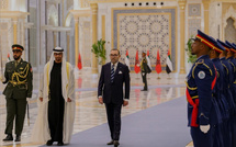 SM Le Roi Mohammed VI en visite privée à Abou Dhabi 