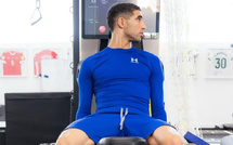 Achraf Hakimi rassure : “L’inflammation est descendue, je travaille pour être prêt pour la CAN”