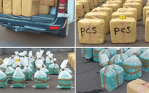 16 tonnes de "chira" saisies par le BCIJ sur les plages de Casablanca