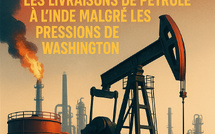 ​La Russie continuera les livraisons de pétrole à l'Inde malgré les pressions de Washington.