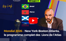 Mondial 2026 : New York-Boston-Atlanta,le programme complet des Lions de l’Atlas