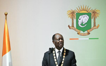 Alassane Ouattara investi pour un 4ᵉ mandat en Côte d'Ivoire