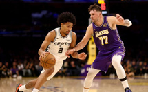 NBA : Les Spurs éliminent les Lakers et filent à Las Vegas, OKC en plein record