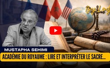 ACADÉMIE DU ROYAUME : LIRE ET INTERPRÉTER LE SACRE...