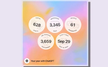 ChatGPT « Wrapped » : ton année 2025 résumé comme une playlist