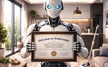 Je voudrais un robot intelligent à la maison… mais il faut qu’il soit diplômé