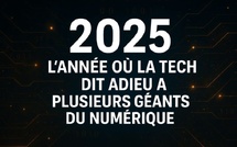 2025 : l’année où la tech dit adieu à plusieurs géants du numérique