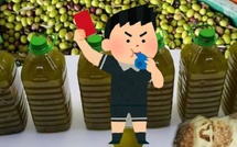 Des Huile d’olive non conforme 