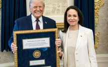 Venezuela–États-Unis : Maria Corina Machado offre sa médaille Nobel à Donald Trump
