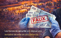 Arrestation pour fausse monnaie à Marrakech.