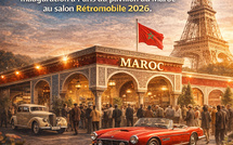 Inauguration à Paris du pavillon du Maroc au salon Rétromobile 2026