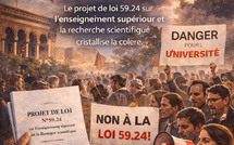 Le projet de loi 59.24 sur l'enseignement supérieur et la recherche scientifique cristallise la colère des syndicats et de l'opposition