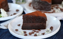 Plaisir léger : fondant au chocolat à la patate douce