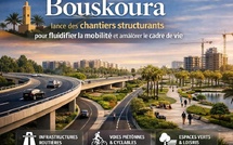 Bouskoura lance des chantiers structurants pour fluidifier la mobilité et améliorer le cadre de vie