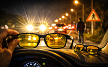 Lunettes jaunes et conduite de nuit : remède miracle ou illusion optique ?