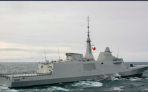 La frégate Mohammed VI dans l'exercice Orion 26