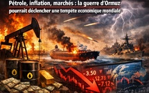 Pétrole, inflation, marchés.. la guerre d’Ormuz pourrait déclencher une tempête économique mondiale