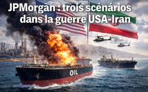 ​Ce que JPMorgan voit venir dans la guerre USA-Iran : trois scénarios, un seul vrai danger