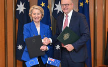 L’Australie et l’Union européenne renforcent leur coopération avec un accord commercial majeur