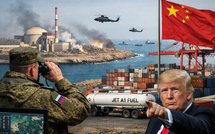 Moscou et Pékin  : Kharg, Bouchehr, kérosène