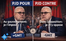 Heure légale : "PJD" quand on gouverne, on l'impose ; "PJD" quand on s’oppose, on la conteste