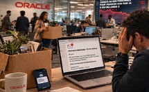Oracle : des licenciements massifs par courriel pour payer la course à l’IA