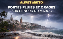 ​Note météo – Maroc : fortes pluies attendues sur le nord du pays dès ce samedi