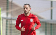 Wydad Casablanca : Hakim Ziyech poursuit sa rééducation aux Pays-Bas