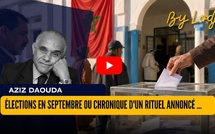 Élections en septembre ou chronique d'un rituel annoncé...