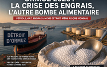Ormuz 2026 : la crise des engrais, l’autre bombe alimentaire