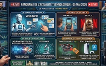 Podcast : l'essentiel de l'actualité Tech de la semaine du 05-05-2026"