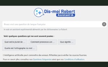 Le Robert révolutionne l’apprentissage du français avec "Dis-moi Robert", son assistant intelligent