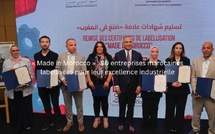 « Made in Morocco » : 80 entreprises marocaines labellisées pour leur excellence industrielle