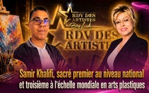 Samir Khalifi, sacré premier au niveau national et troisième à l’échelle mondiale en arts plastiques