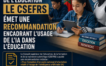 Le CSEFRS émet une recommandation encadrant l’usage de l’IA dans l'éducation.