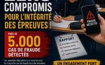 Examen régional du bac 2026 : près de 5.000 cas de fraude détectés.
