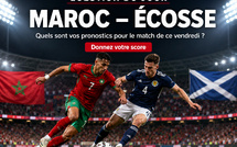 Pronostic : Maroc 2 – 1 Écosse.