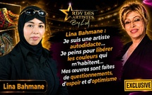 Lina Bahmane : Je suis une artiste autodidacte... Je peins pour libérer les couleurs qui m'habitent… Mes œuvres sont faites de questionnements, d'espoir et d'optimisme