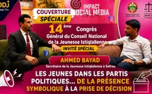 Ahmed Bayad : « La jeunesse ne doit plus être un simple vivier électoral »