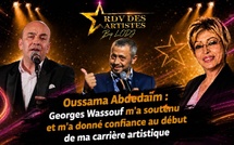 Oussama Abdedaïm : Georges Wassouf m'a soutenu et m'a donné confiance au début de ma carrière artistique