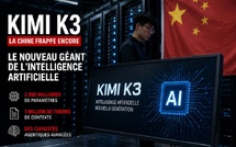 Kimi K3 : le nouveau géant chinois de l'intelligence artificielle qui bouscule l'ordre mondial