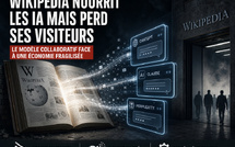 Wikipédia nourrit les IA… mais voit ses visiteurs disparaître