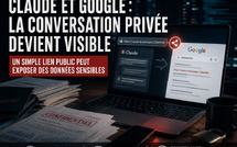 Claude et Google : quand une conversation privée devient visible